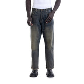 Vintage Washed Denim Jeans